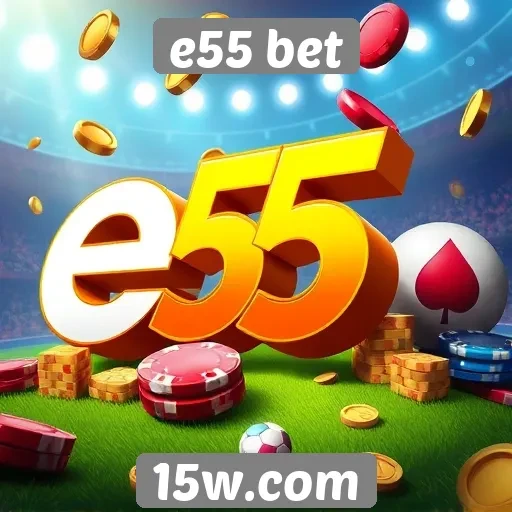 Variedade de jogos oferecidos pelo e55 bet